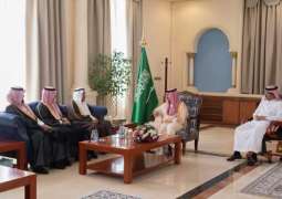الأمير بدر بن سلطان يبحث مع مدير الهيئة السعودية للمدن الصناعية سرعة تنفيذ 