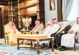 أمير منطقة الباحة يستقبل رئيس وأعضاء نادي الحجاز الرياضي
