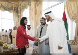 Mohamed bin Zayed receives UAE National Jiu-Jitsu Team