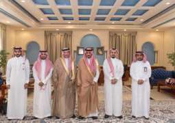أمير الجوف يستقبل الرئيس التنفيذي للشركة السعودية للخطوط الحديدية