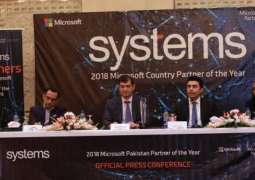 Systems Limited recognized as 2018 Microsoft Country Partner of the Year for Pakistan
