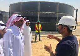 مدير عام المياه يتفقد أعمال القطاع المائية والبيئية في محافظة بقيق