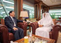 نائب وزير الداخلية يستقبل سفير الصين لدى المملكة