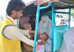 الرئيس الباكستاني يدشن الحملة الوطنية لمكافحة مرض شلل الأطفال عبر البلاد