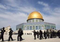 الاحتلال الاسرائيلي يمنع أعمال الترميم في مسجد قبة الصخرة