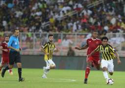 دوري كأس الأمير محمد بن سلمان : الاتحاد يحقق أول نقطة في الدوري بتعادله مع الوحدة