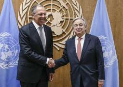Lavrov Discusses Syria, Ukraine With Guterres at UNGA - Russian Foreign Ministry