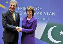 وزير الخارجية الباكستاني يلتقي الممثل الأعلى للاتحاد الأوروبي للشؤون الخارجية والسياسة الأمنية      