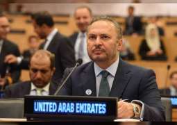 قرقاش يشارك في اجتماع تنسيقي لوزراء خارجية الدول الأعضاء في منظمة التعاون الإسلامي