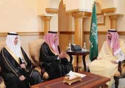 نائب أمير منطقة مكة المكرمة يستقبل الرئيس التنفيذي لمدينة الملك عبدالله الاقتصادية