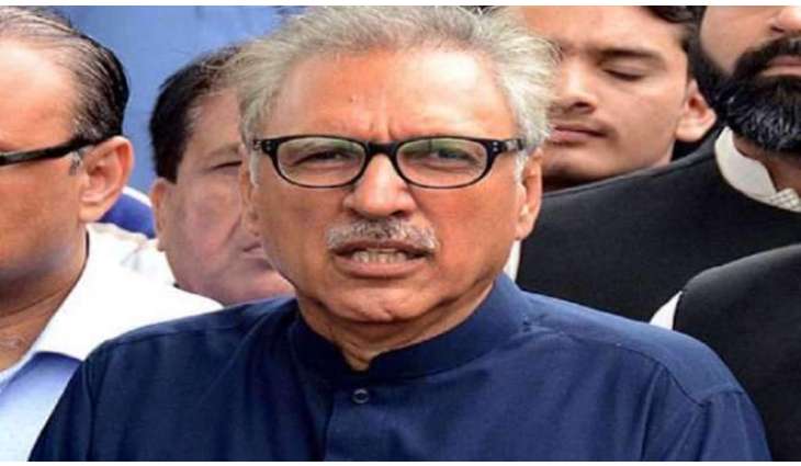 نویں چُنے گئے صدر عارف علوی نے استعفا دے دتا