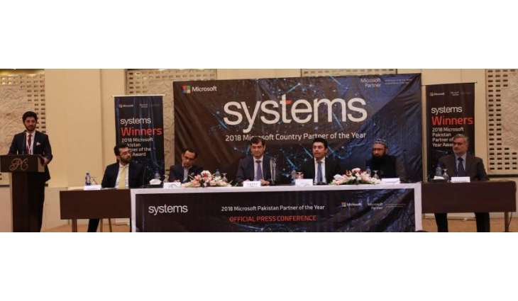 Systems Limited recognized as 2018 Microsoft Country Partner of the Year for Pakistan