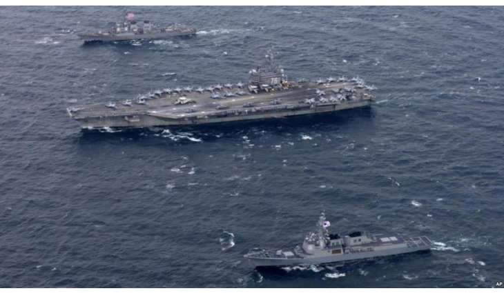 US Starts Joint Forces Maritime Military Exercise in Western Pacific - Navy