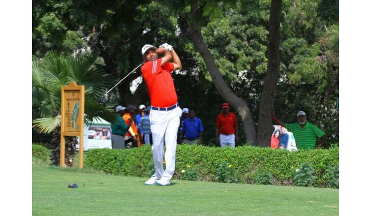 Seasoned golfer Shabbir Iqbal is leading the Professionals Category on the 2nd day of 23rd CNS Open Golf Championship 2018