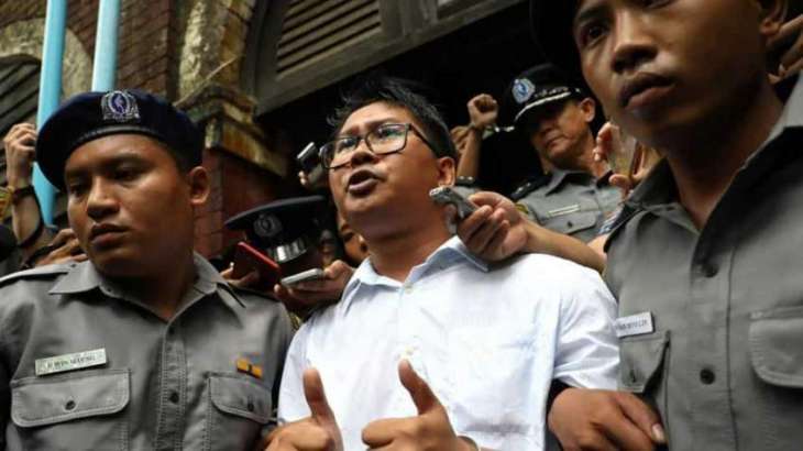 Myanmar Court Sentences 2 Reuters Journalists to 7 Years in Prison - Agency