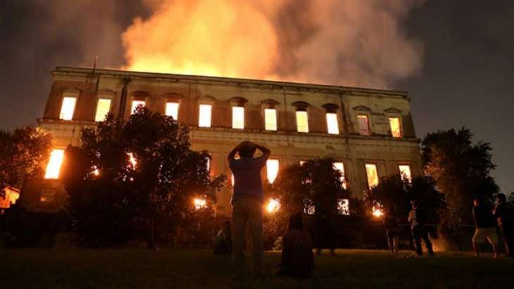 Brazil's Culture Minister Says Negligence Led to Fire at National Museum in Rio de Janeiro