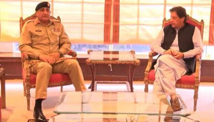 COAS Bajwa calls on PM Imran, discusses security situation