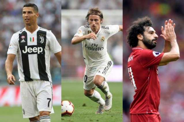 Ronaldo, Modric, Salah Included in Final Shortlist for 2018 FIFA's Best Player