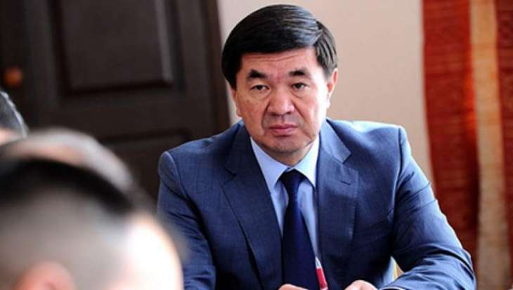 Crown Prince of Fujairah received by Prime Minister of Kyrgyzstan