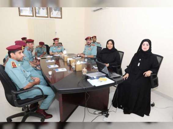قائد عام شرطة عجمان يتفقد مركزي شرطة الجرف الشامل والدعم الاجتماعي