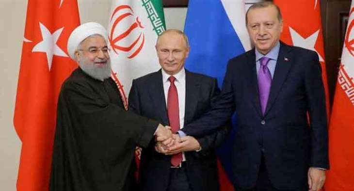 Russia, Turkey, Iran Adopt Declaration Following Summit on Syria - Rouhani