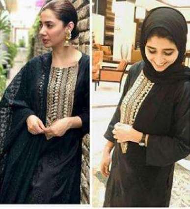 Mahira Khan delivers her promise, sends fan her Eid outfit