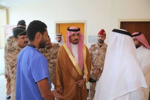 وزير الحرس الوطني يزور وكالة الحرس الوطني للقطاع الغربي بمحافظة جدة