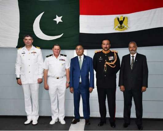 Pakistan Navy Ship Saif Visits Port Alexandria (Egypt), Conducts Passage Exercise With Egyptian Navy