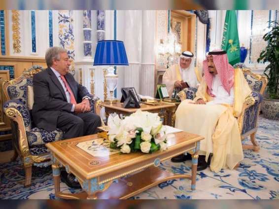 Saudi King receives UN Secretary-General