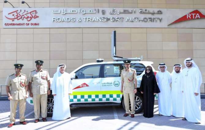 بدء تشغيل مركبات وحدة إدارة الحوادث المرورية في دبي