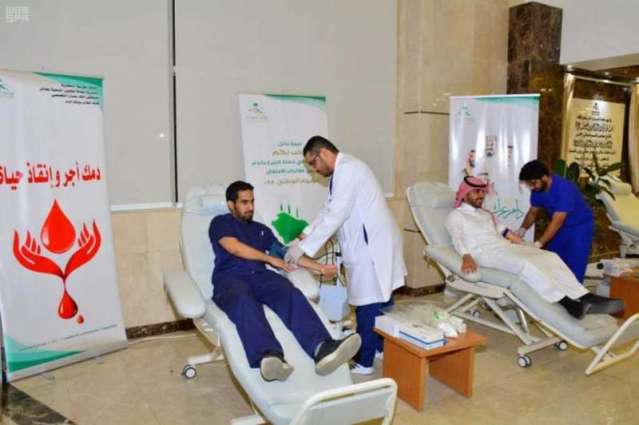 أمير منطقة حائل يدشن حملة التبرع بالدم