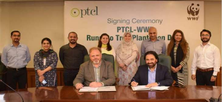 PTCL signed a MoU with WWF-Pakistan