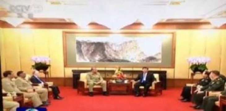 Chinese Leader, Pakistani Army Chief Discuss Fight Against Terrorism - Reports