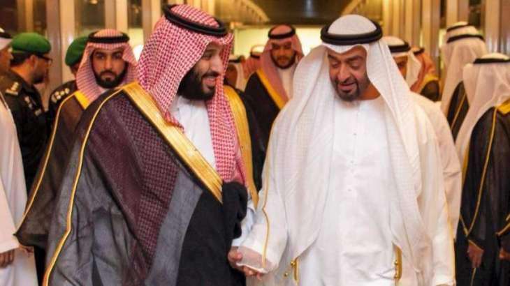 Mohamed bin Zayed, Mohmmed bin Salman attend Mohammed bin Salman Camel Race Festival