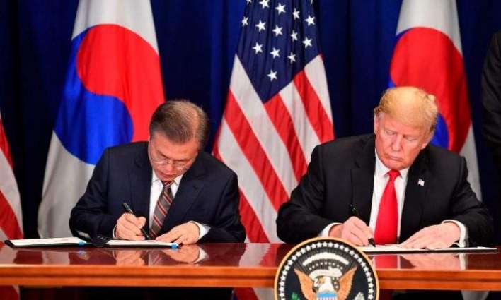 الولايات المتحدة وكوريا الجنوبية يوقعان اتفاقا للتجارة الحرة