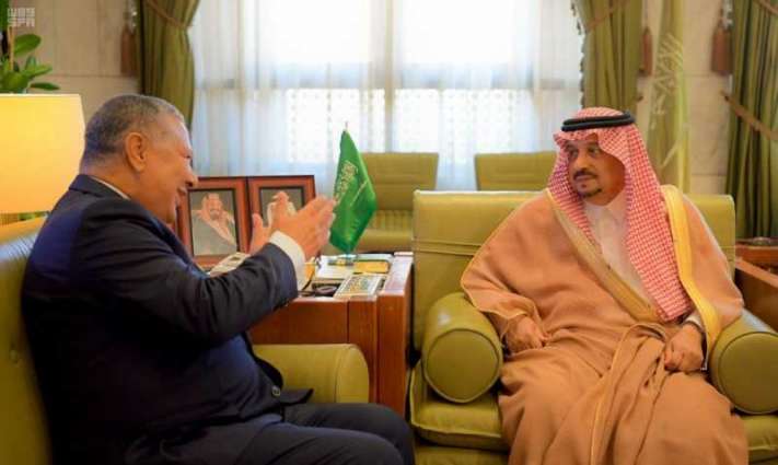 أمير منطقة الرياض يستقبل سفير المملكة المغربية المعين لدى المملكة