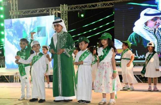 أهالي محافظة صبيا يحتفلون باليوم الوطني الــ 88