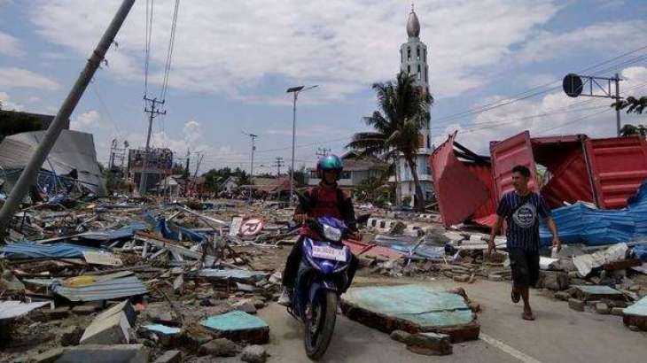 یصل عدد القتلي الي 384 في الزلزال في أندونیسیا