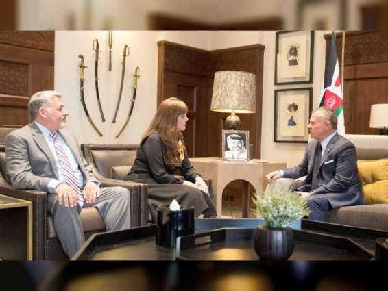 Jordanian King meets US arms control official