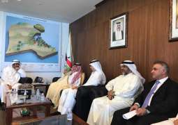 وزير التجارة الكويتي يستقبل نظيره القصبي ويبحثان المشروعات الاستثمارية بين المملكة والكويت