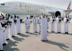 Emirates celebrates new service between Dubai and Edinburgh