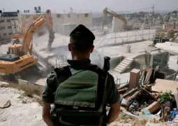 الاحتلال الاسرائيلي يمهد لهدم منزل في رام الله