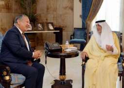 الأمير خالد الفيصل يستقبل السفير المغربي لدى المملكة