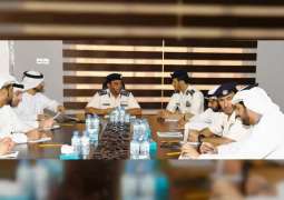 شرطة أبوظبي تناقش خطة الاستجابة للرصد الإشعاعي لمحطة "براكة" 