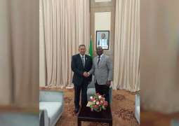 سفير الدولة يلتقي وزير خارجية غينيا الاستوائية