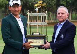 Mr Tirawat Kaewsiribandit Clinches Title Of Cns Open Asain Tour Golf Championship 2018