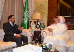 سفير خادم الحرمين الشريفين لدى باكستان يلتقي سفير دولة الإمارات العربية المتحدة