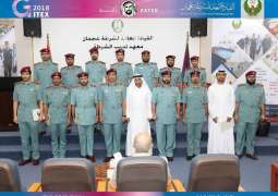 تخريج ثلاث دورات تدريبية في شرطة عجمان
