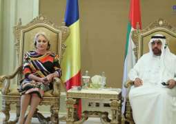 غرفة أبوظبي ومعالي رئيسة وزراء رومانيا يستعرضان فرص التعاون الاستثماري المشترك