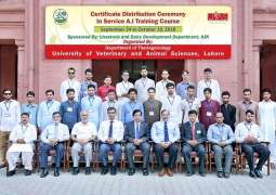 AJK In-Service Livestock Professionals complete one month Refresher Training Course on Artificial Insemination at UVAS